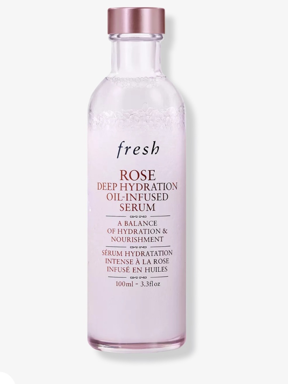 fresh Rose Deep Hydration Oil-Infused Serum - Pink and Rose-Gold